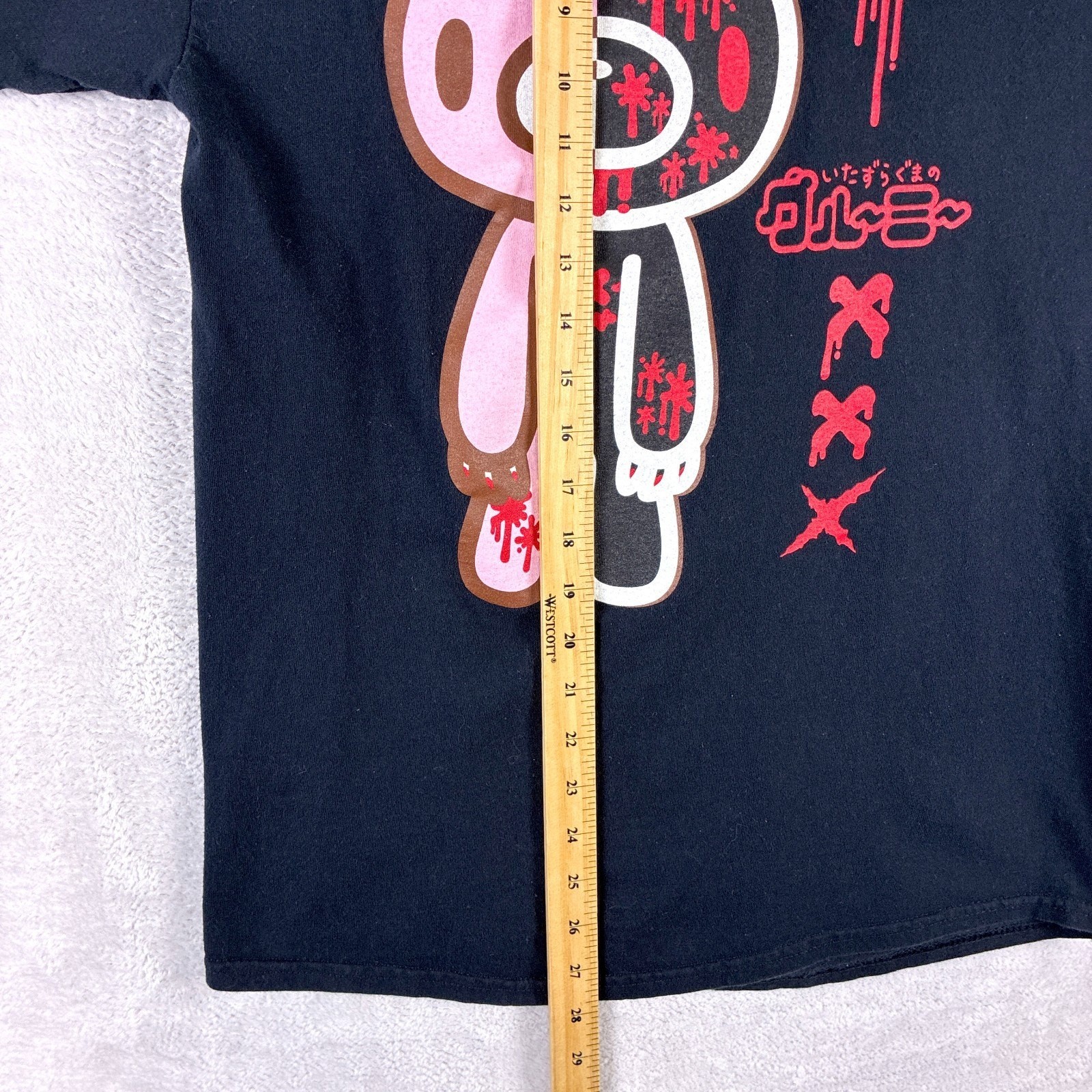 Gloomy Bear Tshirt Mens M Black Pink The Naughty Grizzly Japan Streetwear Anime