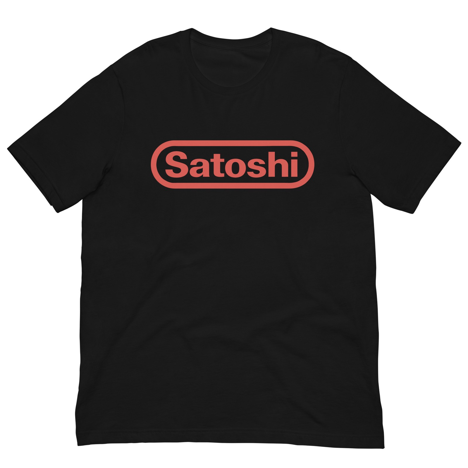 Bitcoin Satoshi Nakamoto Nintendo Unisex t-shirt