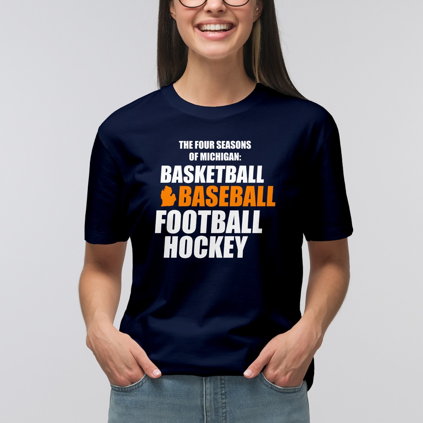 Four Seasons of Michigan T-Shirt
