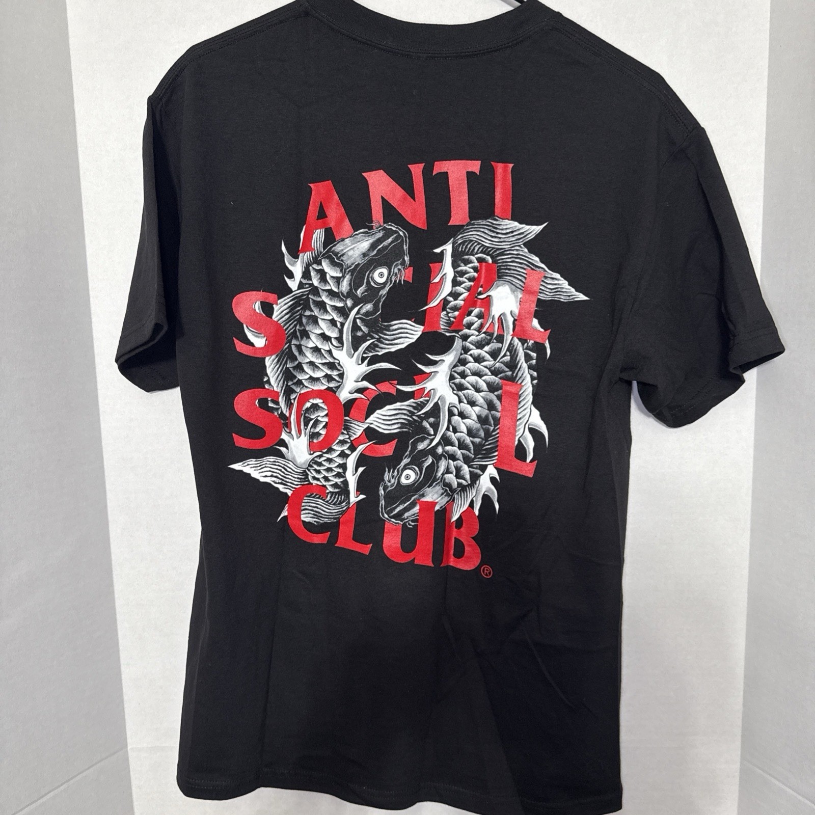 Anti Social Social Club Koi Pisces Black Tee ASSC DS Brand New Medium
