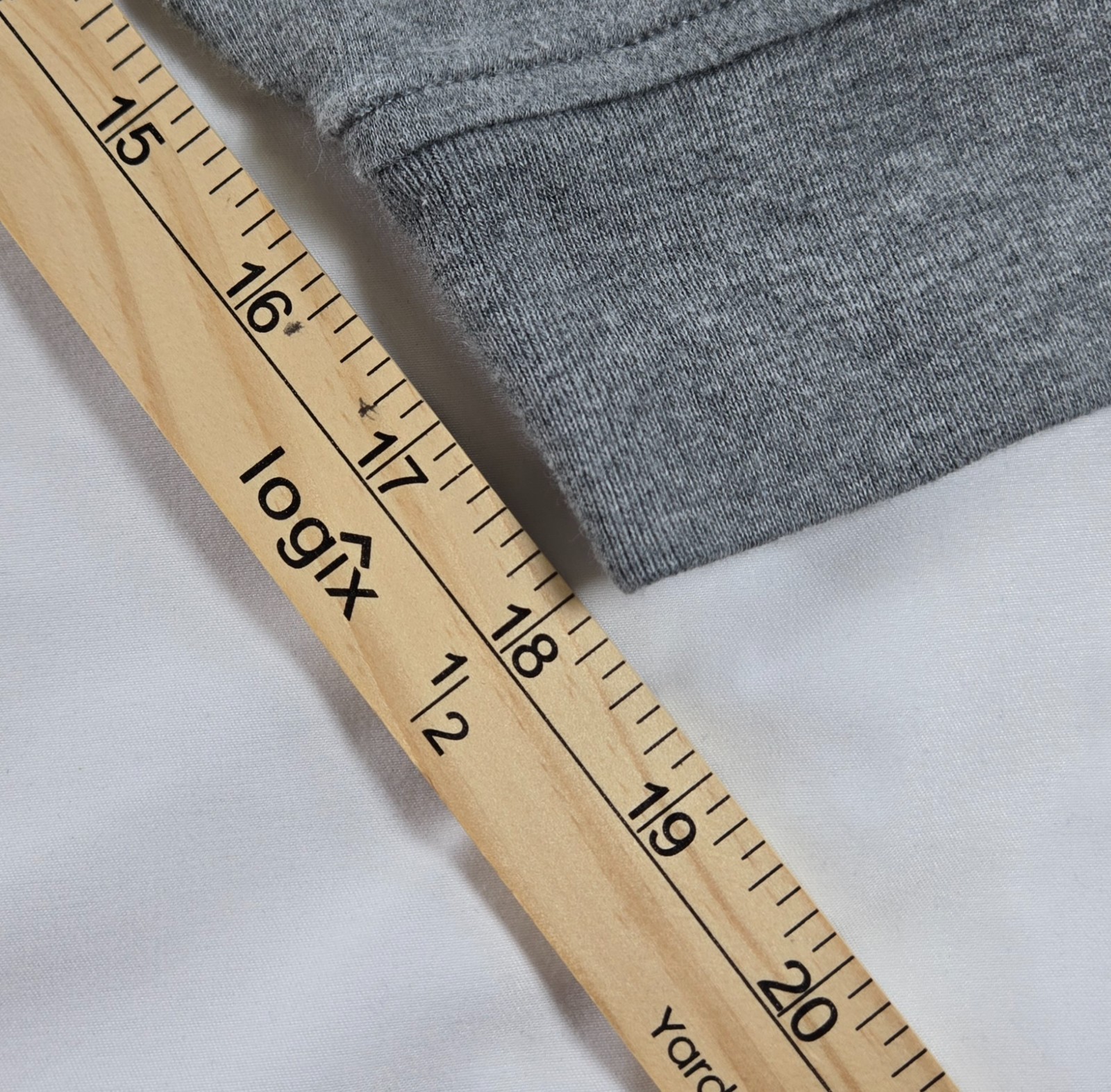 Lands End Mens XL Mock Turtleneck Super T Supima Cotton Gray