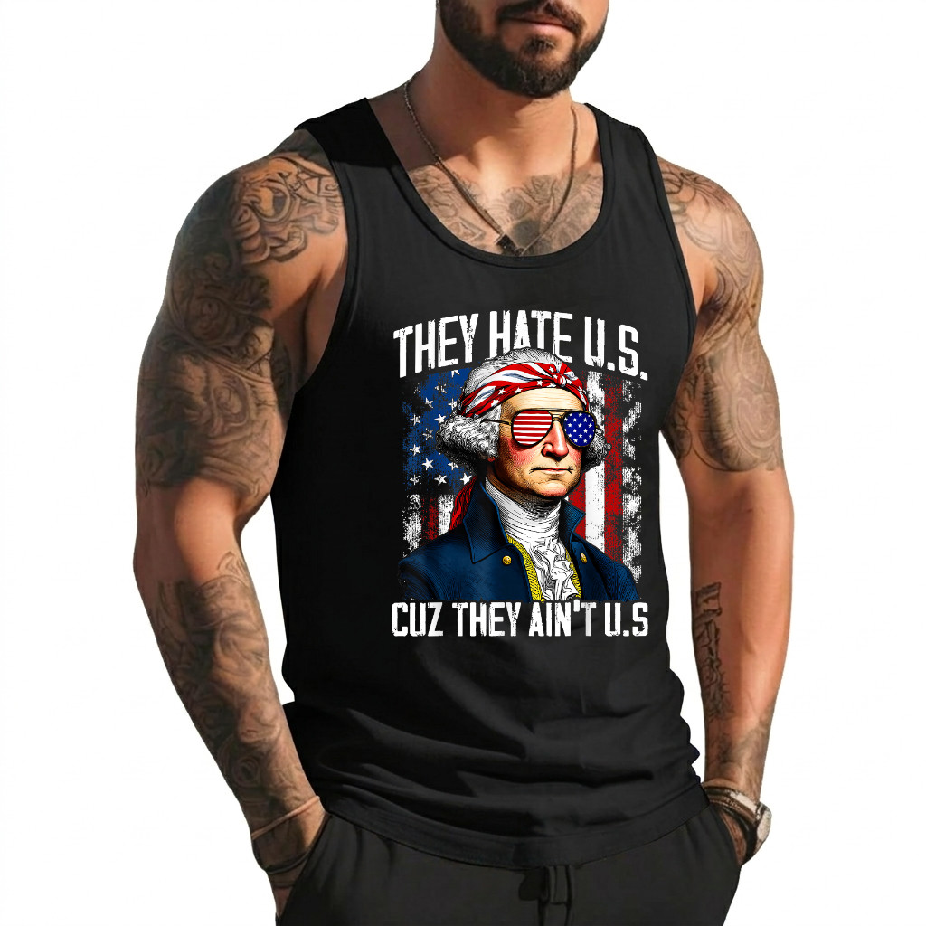 They Hate US Cuz They Ain’t US 4th of July 250 Years America Tank Top