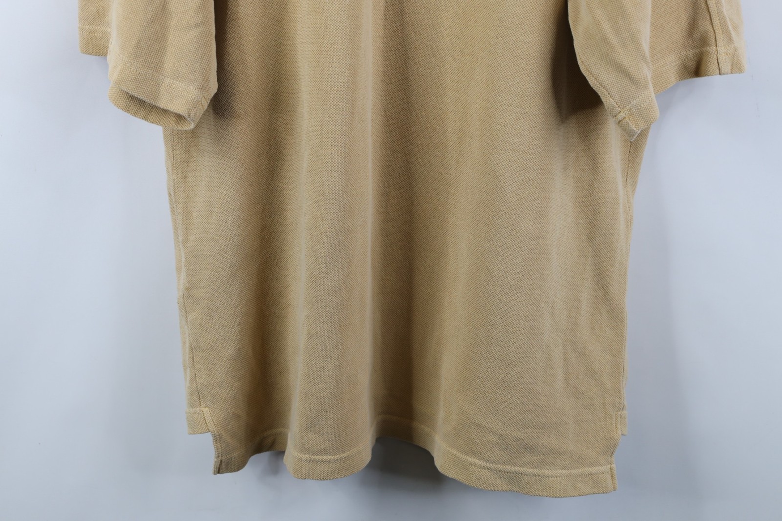 Vtg 90s Orvis Mens Large Faded Baggy Heavy Stonewash Thermal Knit T-Shirt USA