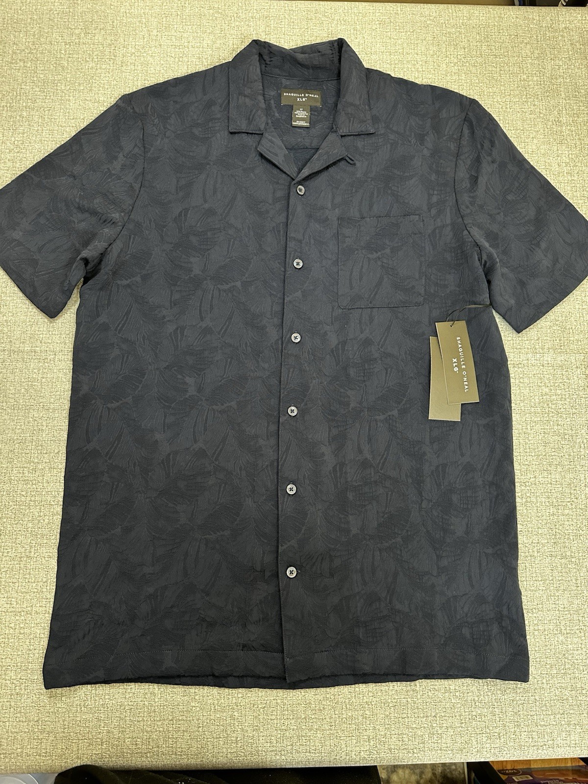 Shaquille o’neal XLG Woven Shirt Size LT