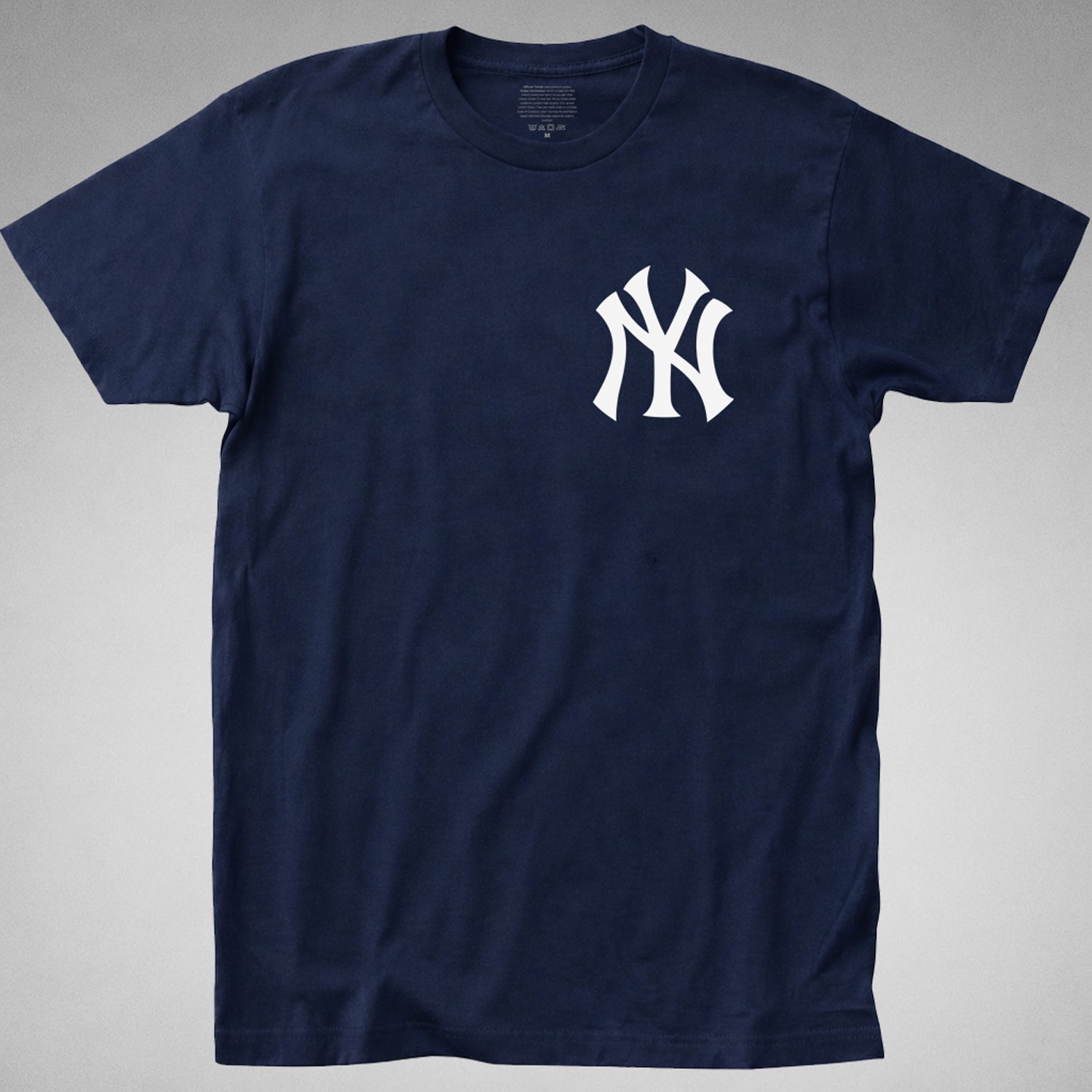 NY Yankees T-Shirt tee New York Baseball Nyc Chest pocket print Men jersey