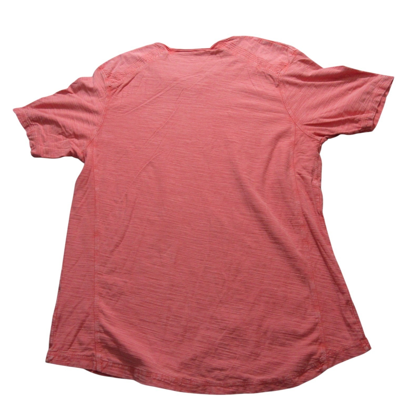 Buckle Black Mens T Shirt XL Coral Pink 100% Cotton Logo Short Sleeve