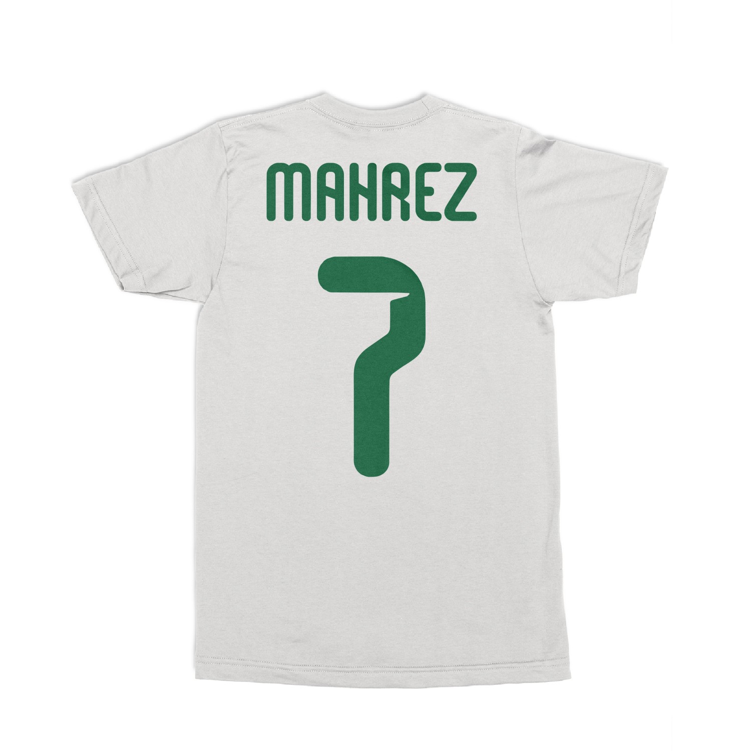Algeria Soccer Fans Mahrez 7 Jersey Style Unisex T-Shirt