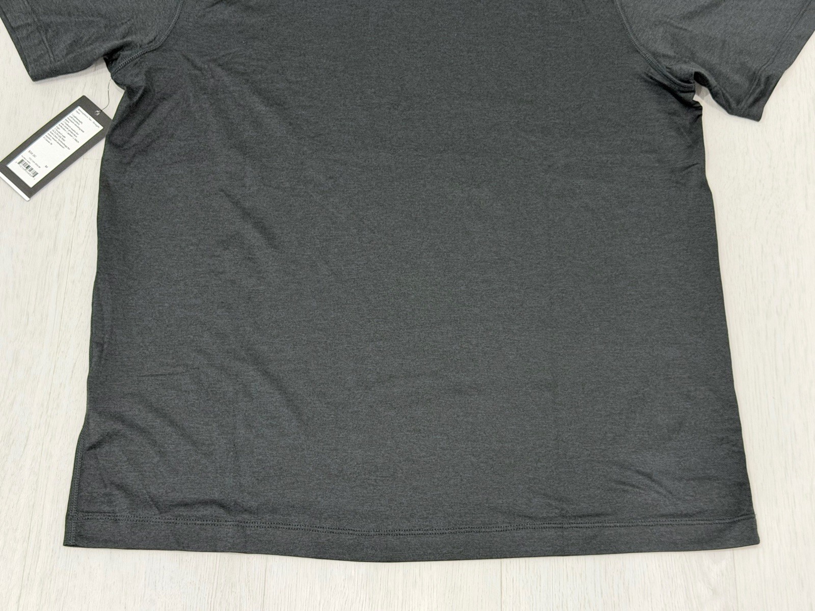 Men’s RHONE Atmosphere Tee T-shirt Short Sleeve – True Black Heather – M $58