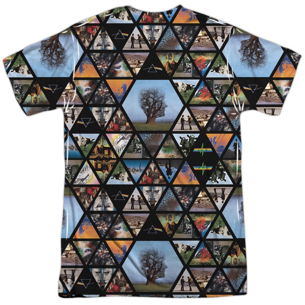 PINK FLOYD PHOTOGRAPHS Licensed Sublimated Adult Graphic Tee Shirt SM-3XL