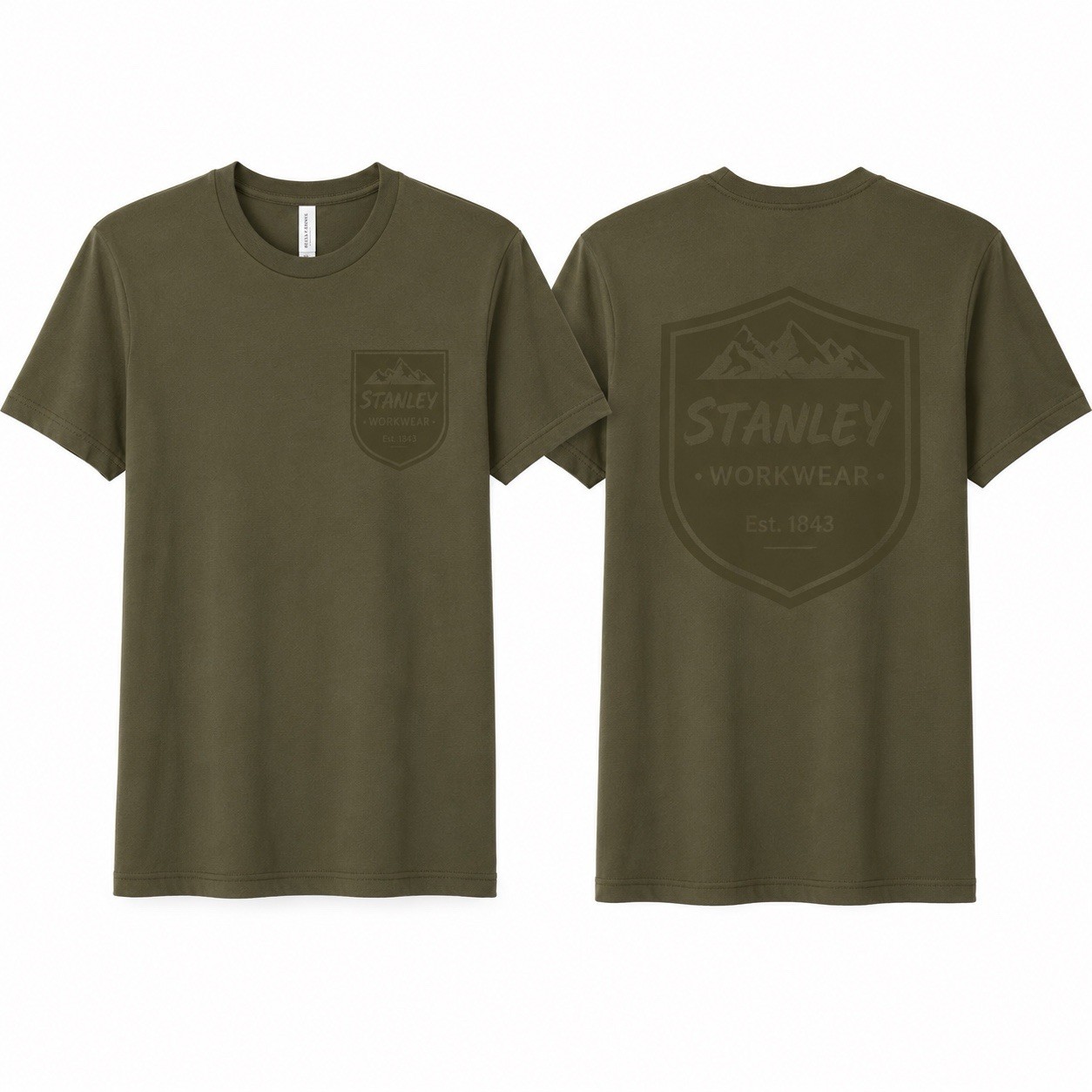 Bella + Canvas 3001C Unisex Tee 100% Cotton Short-Sleeve Jersey Stylish T-Shirt