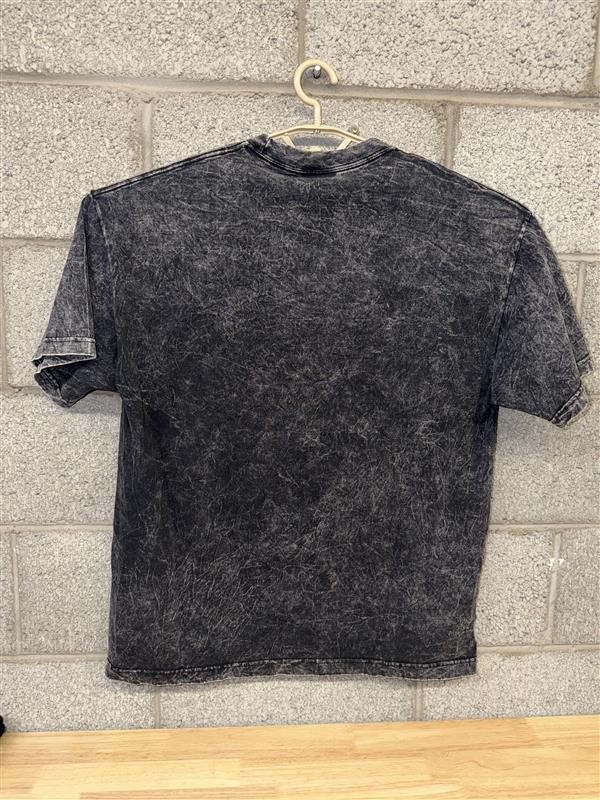 🔥 Superman DC Comics Acid Wash Graphic Tee L 2010s Streetwear Hero