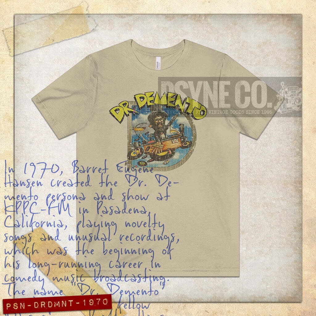Dr. Demento 1970 Vintage Men’s T-Shirt