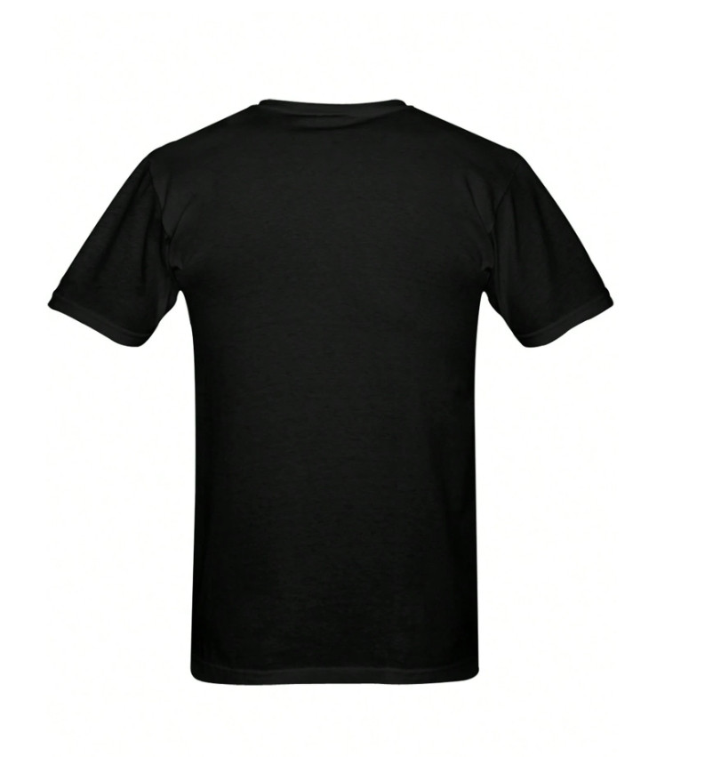 NO DAYS OFF 3D Digital Print Crew Neck T-shirt For Men, Casual Short Sleeve Top