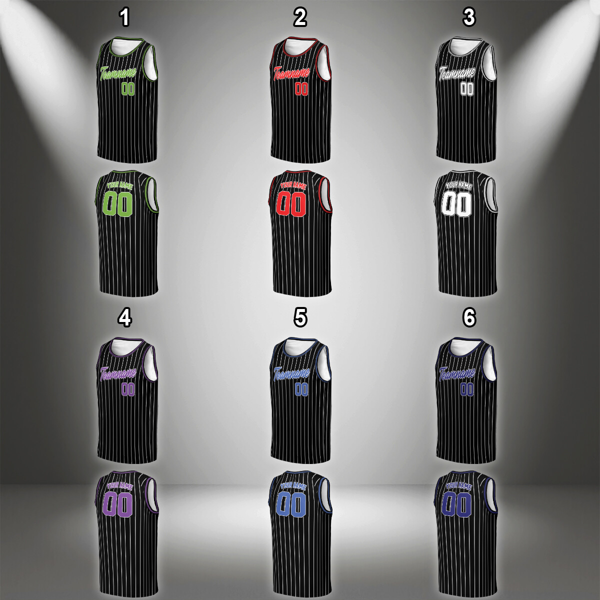 Customized Basketball Jersey Team Name Basketball Jersey Tank Top Matching Group