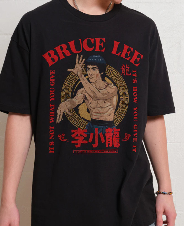 Bruce Lee It’s Not What You Give T-Shirt unisex all size VK11963