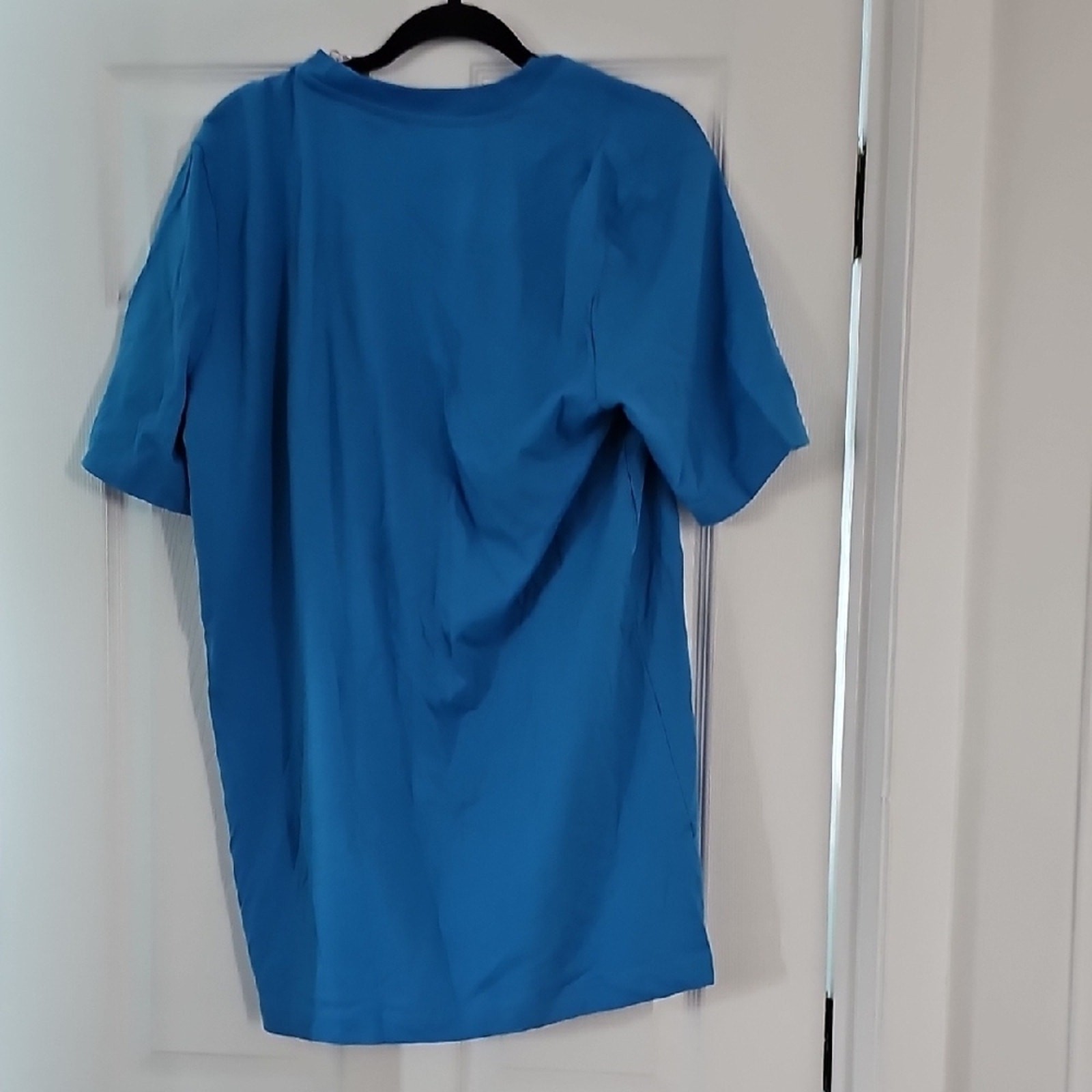 Adidas Men’s Large Blue “Boost Rocket” Graphic T-Shirt NWT