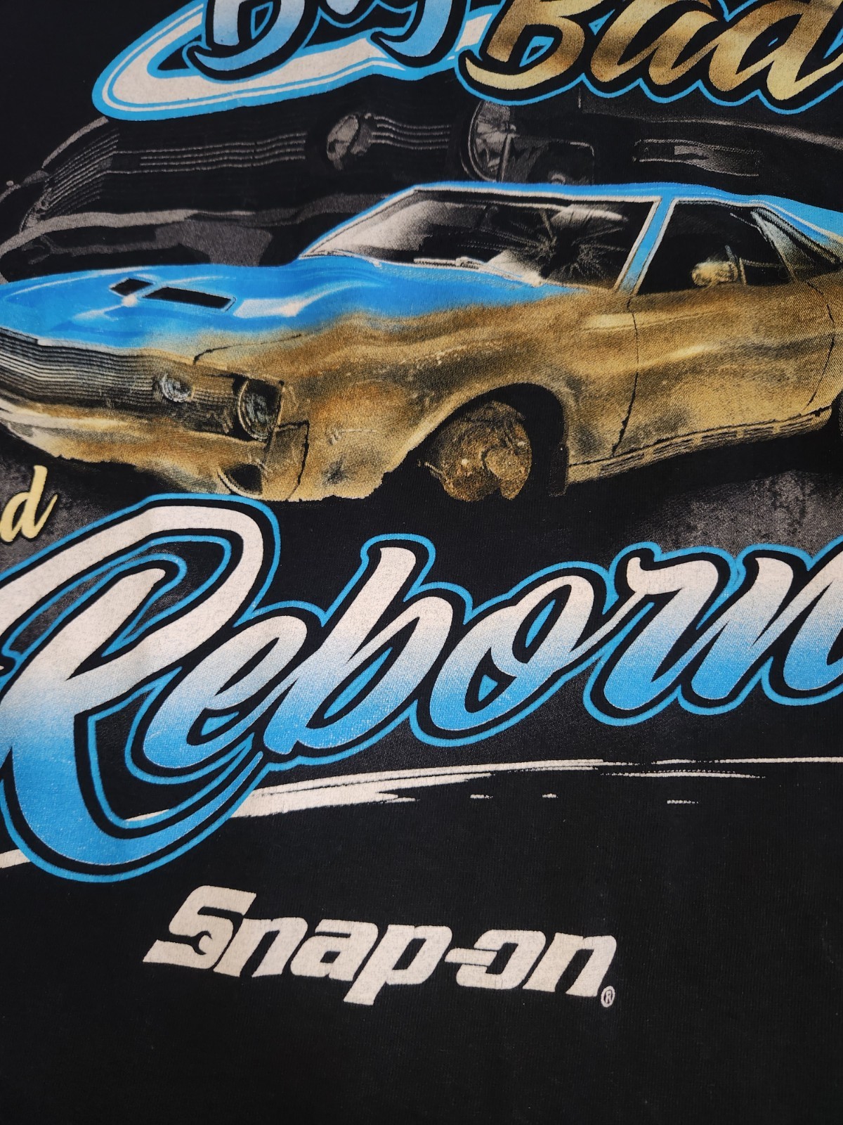 Snap-On Tools VINTAGE MUSCLE CAR T Shirt Lot Sz XL MENS OLD SCHOOL RARE