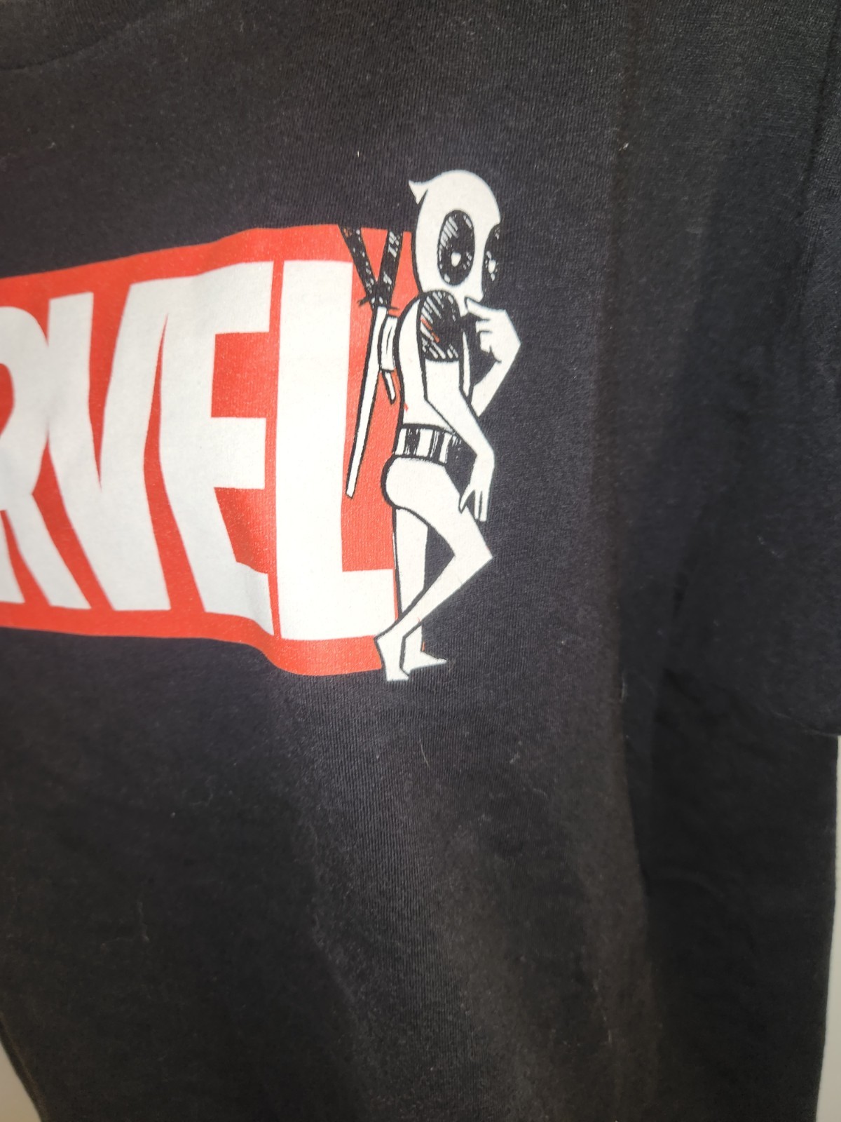 Deadpool Wolverine Marvel Cast and Crew Shirt RARE