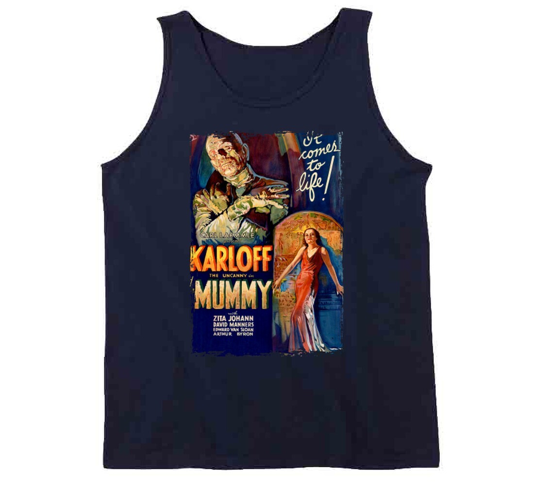 The Mummy 30s Classic Horror Movie Fan T Shirt