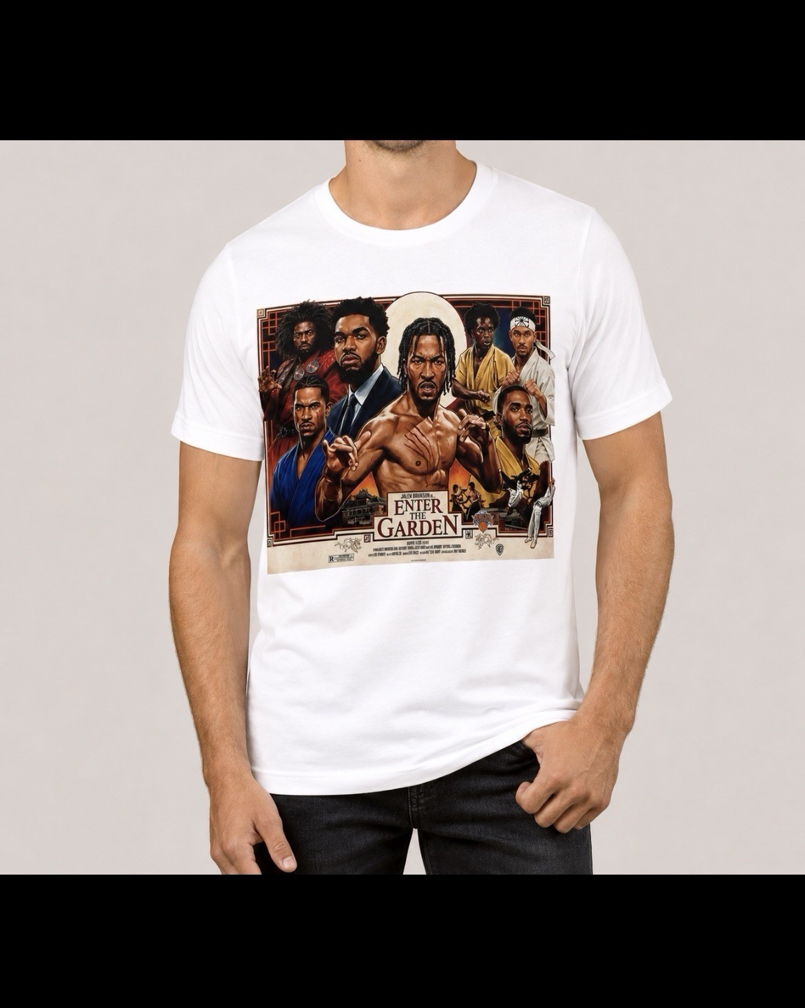 New York Knicks “Enter The Garden” Custom T Shirt NYK