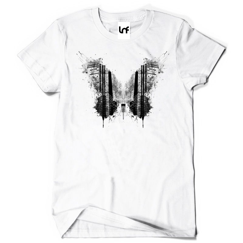 Butterfly Effect Graphic Artwork Unisex White T-Shirt (SB605)