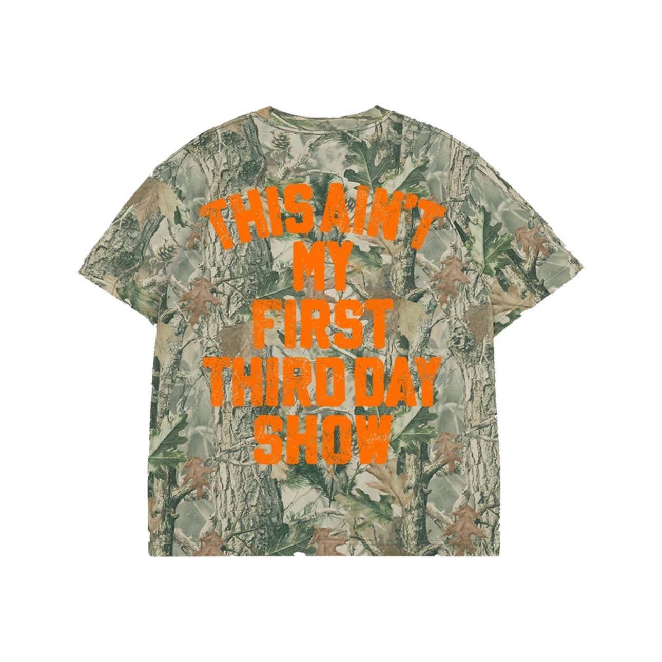 Third Day 30Th Anniversary Tour 2026 Unisex Camo All Over Shirt