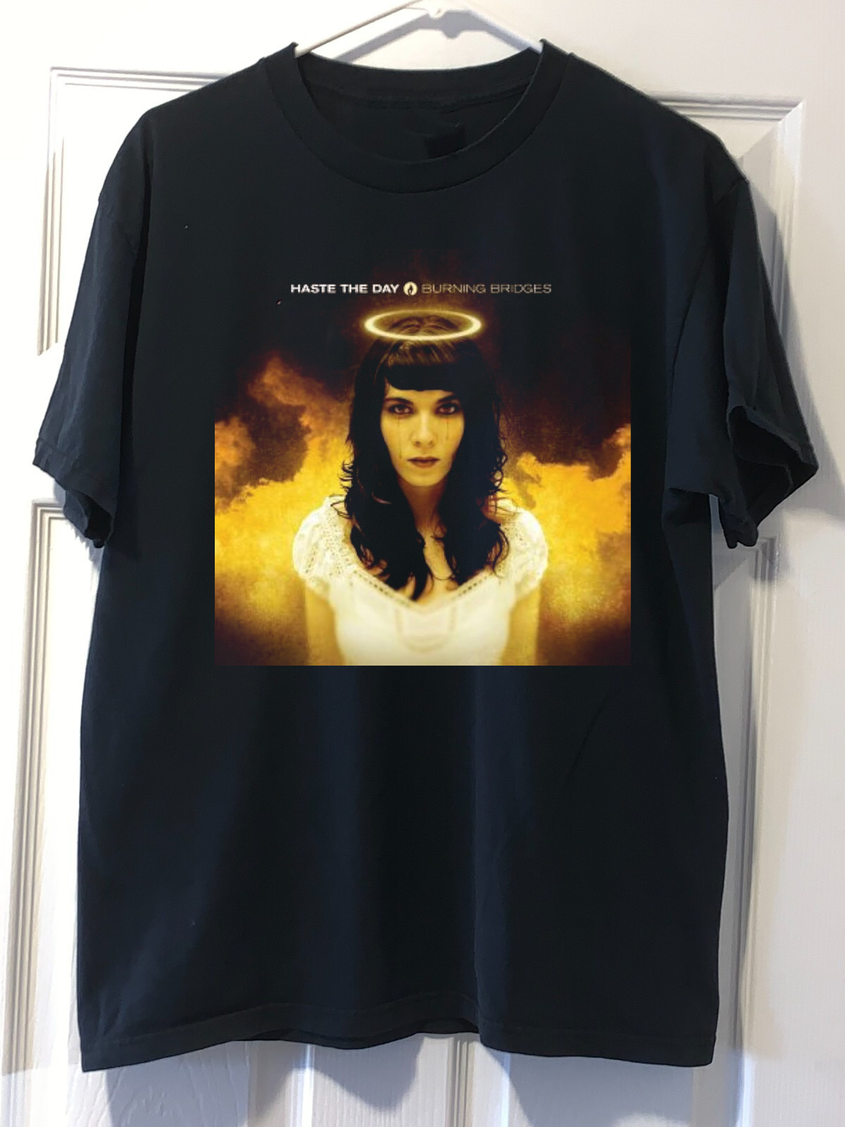 Haste the Day – Burning Bridges Mens T-shirt Classic Unisex Tee S-4Xl