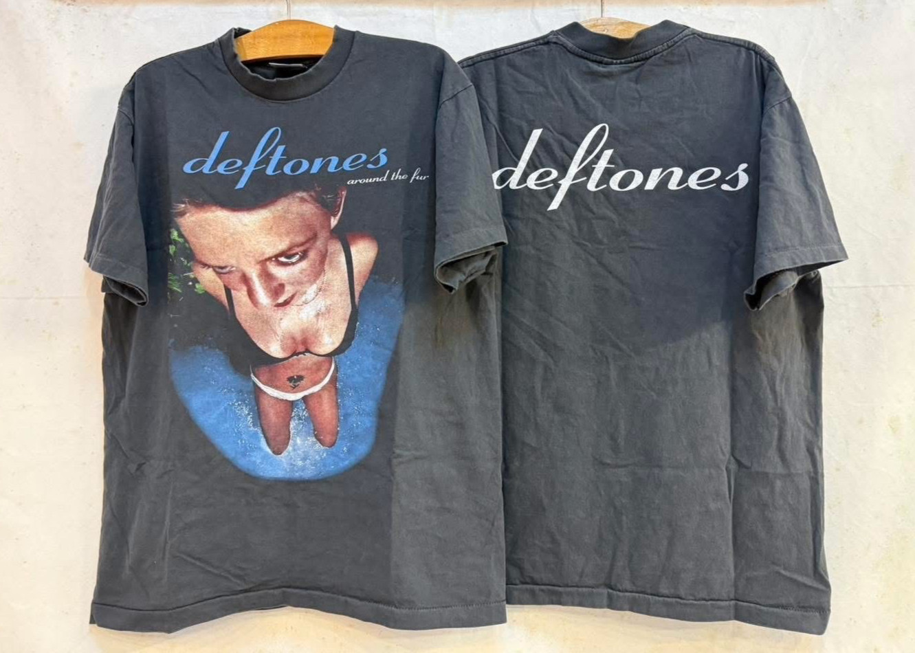 Deftones Around the Fur Vintage 90s Tour Band XL Single Stitch T-Shirt REPRINT