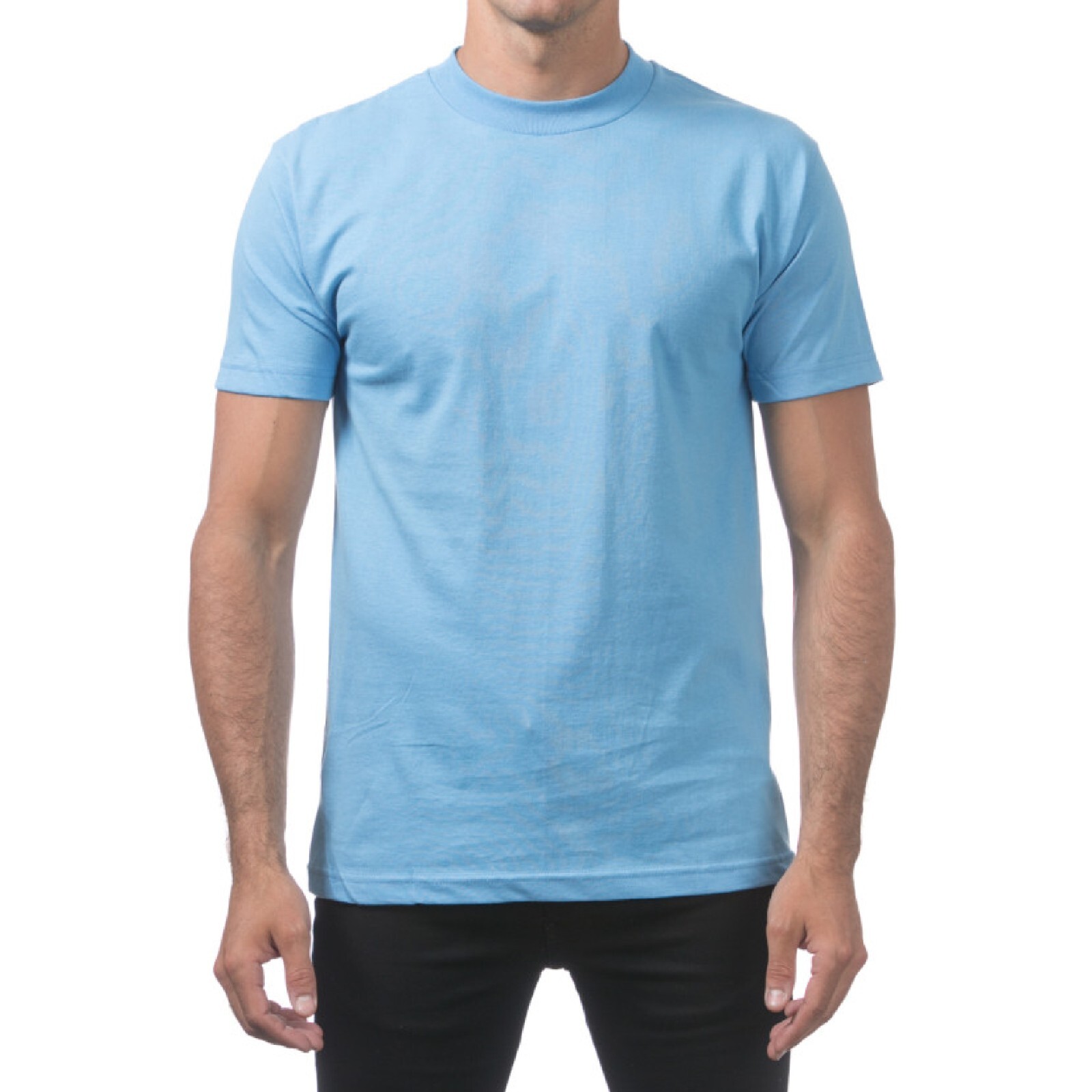 3 PACK PROCLUB MENS COMFORT SHORT SLEEVE T SHIRTS PRO CLUB CASUAL COTTON T SHIRT