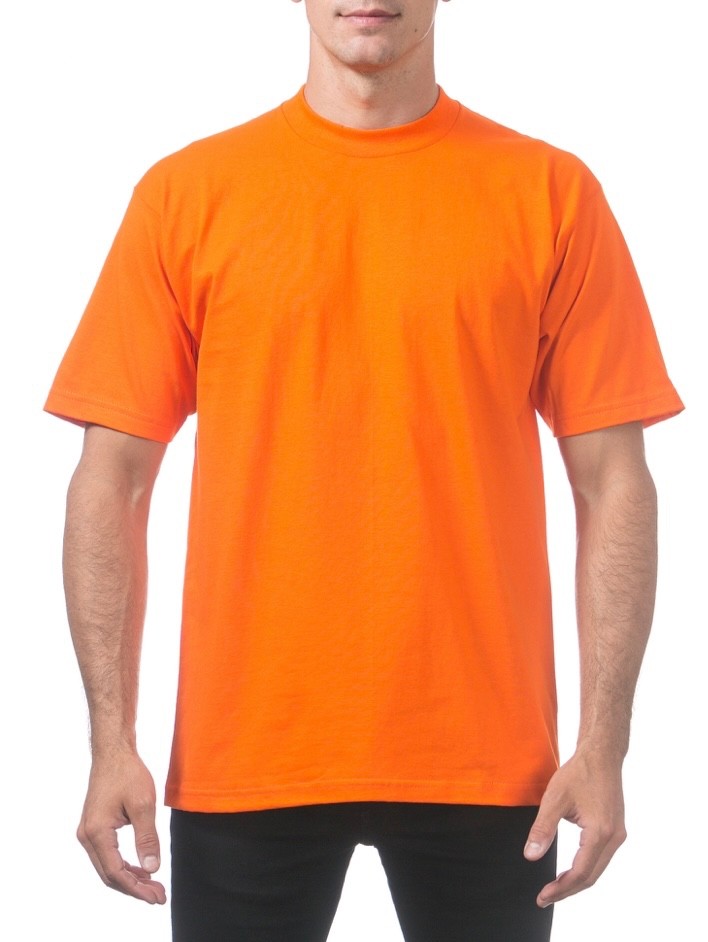 PROCLUB MENS HEAVYWEIGHT SHORT SLEEVE T SHIRTS PRO CLUB CASUAL COTTON TEE SHIRT