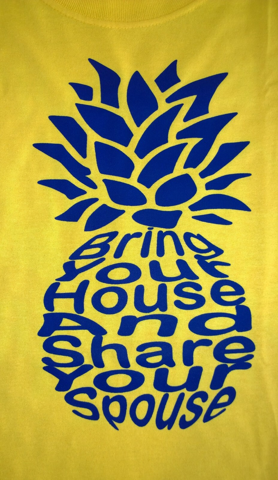 BRING YOUR HOUSE AND SHARE YOUR SPOUSE TEE BOIS SWINGER TRAILER PARK T-SHIRT