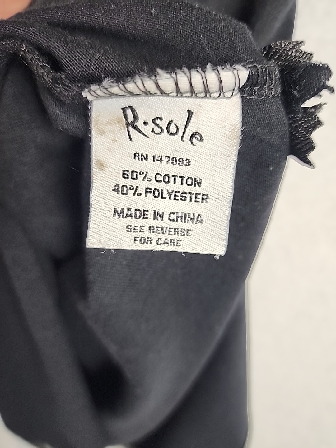 R. Sole Original Classic Men’s Size M 2016 Rise As 1ne Black Camo T-shirt Tokyo