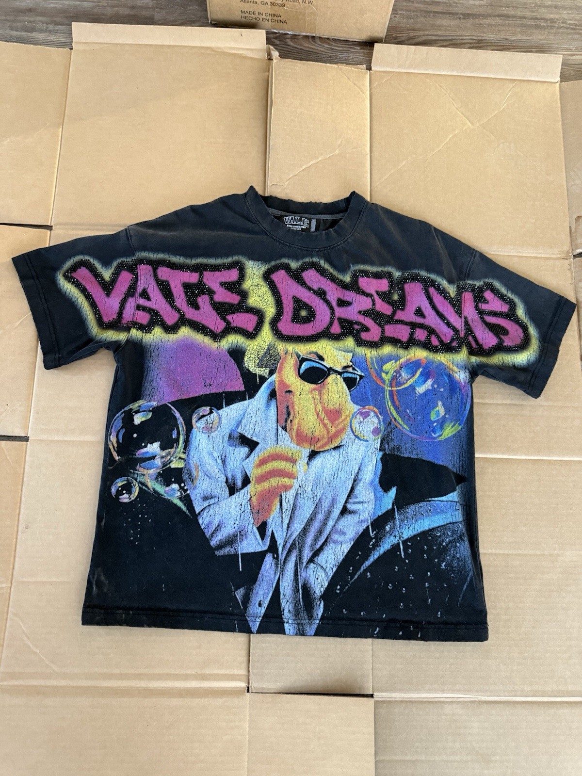 Vale Forever Camel Bling Big Tee | Unworn, New No Tags | Men’s Medium