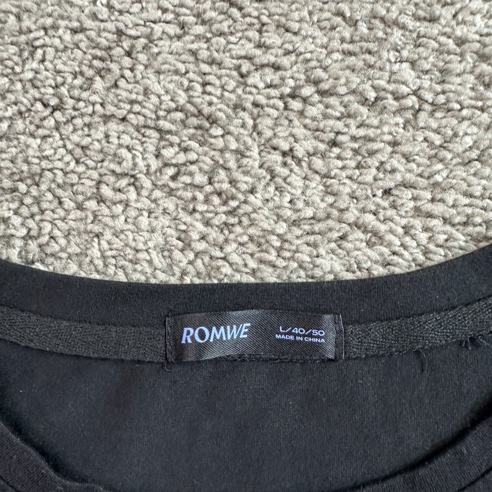 Romwe Shirt Mens Large Black Selfish Ecocentrism Archangel Short Sleeve