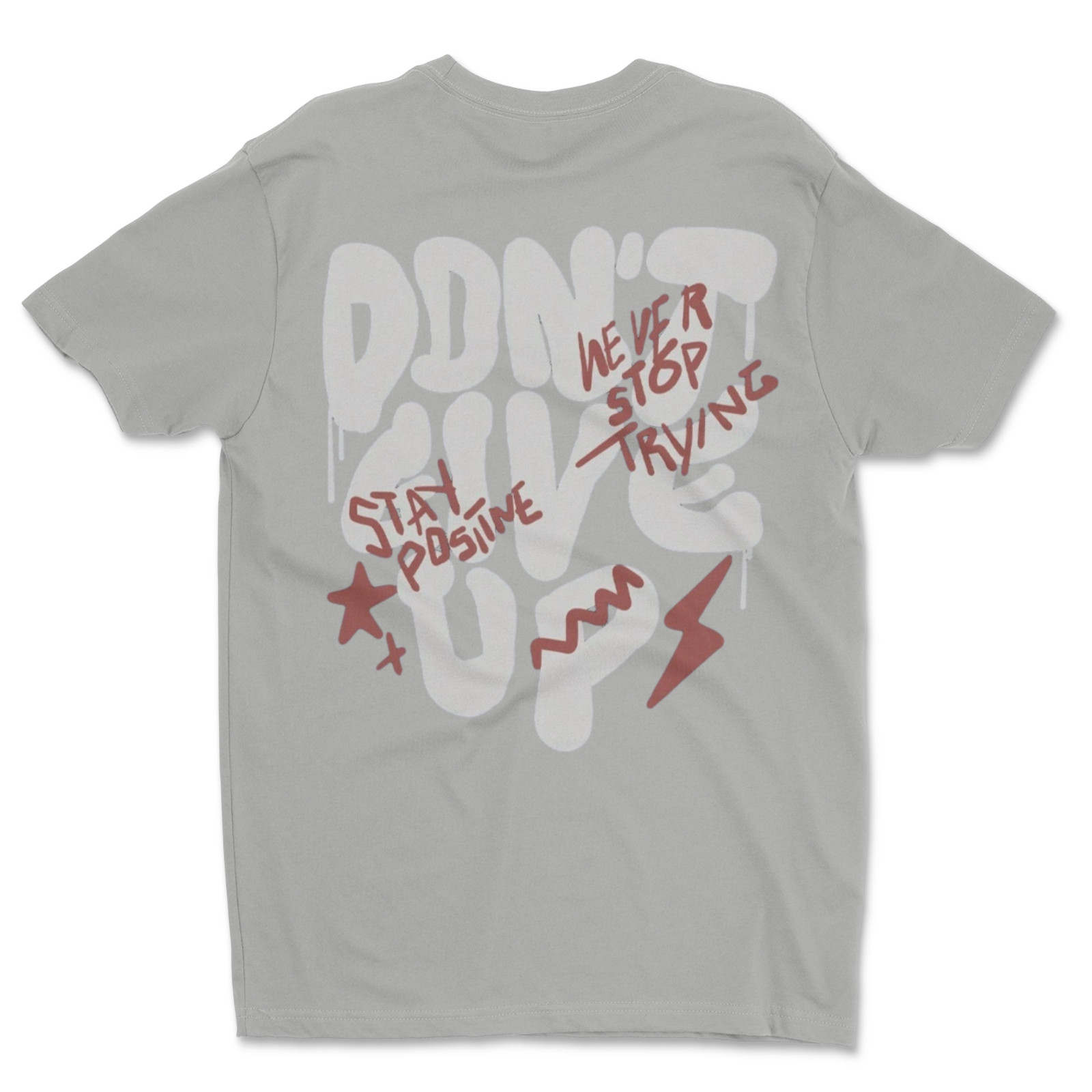 DTF Don’t give up/ Custom Unisex Soft Style T-Shirts, Next Level- Cotton