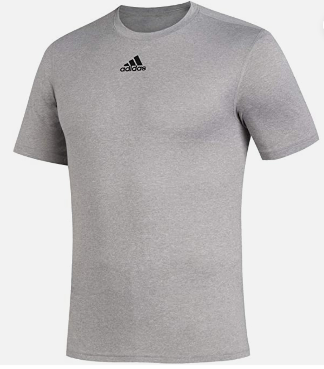 BRAND NEW Adidas Men’s Creator SS Athletic T-Shirt #EK0074 in Grey/Black Size LG
