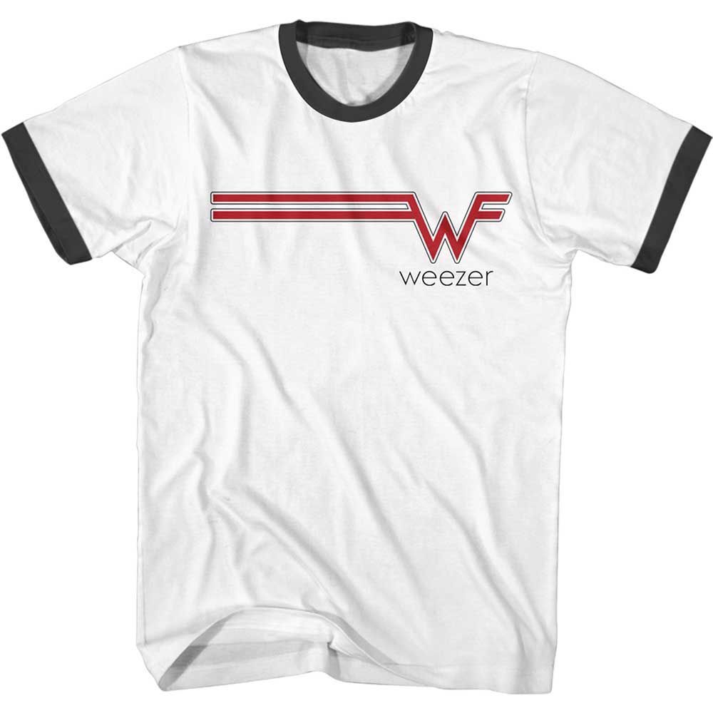 Weezer – W Streak – Short Sleeve – Adult – Ringer T-Shirt