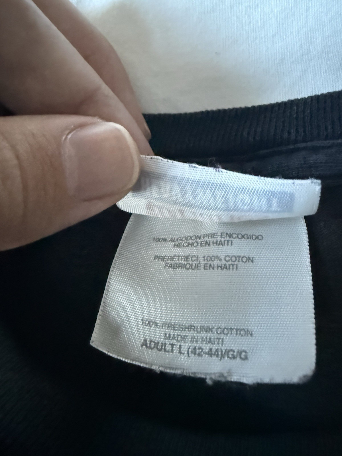 Y2K Keep It Clear Drugs Are Are You Great Escape Vintage T-Shirt Size L Black