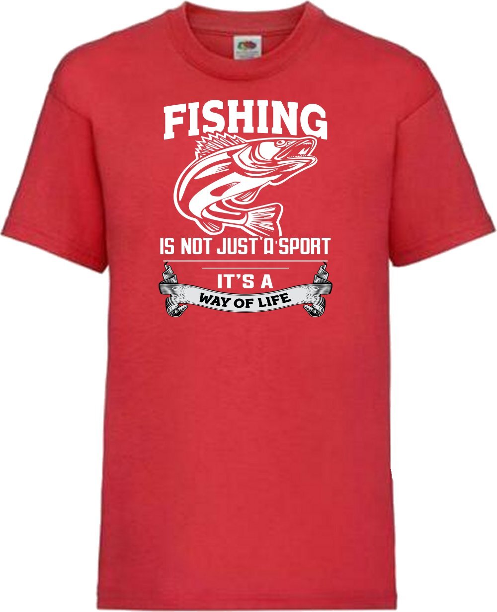 Fishing Sport Way Of Life Humour Novelty T Shirt Various Colours And Sizes