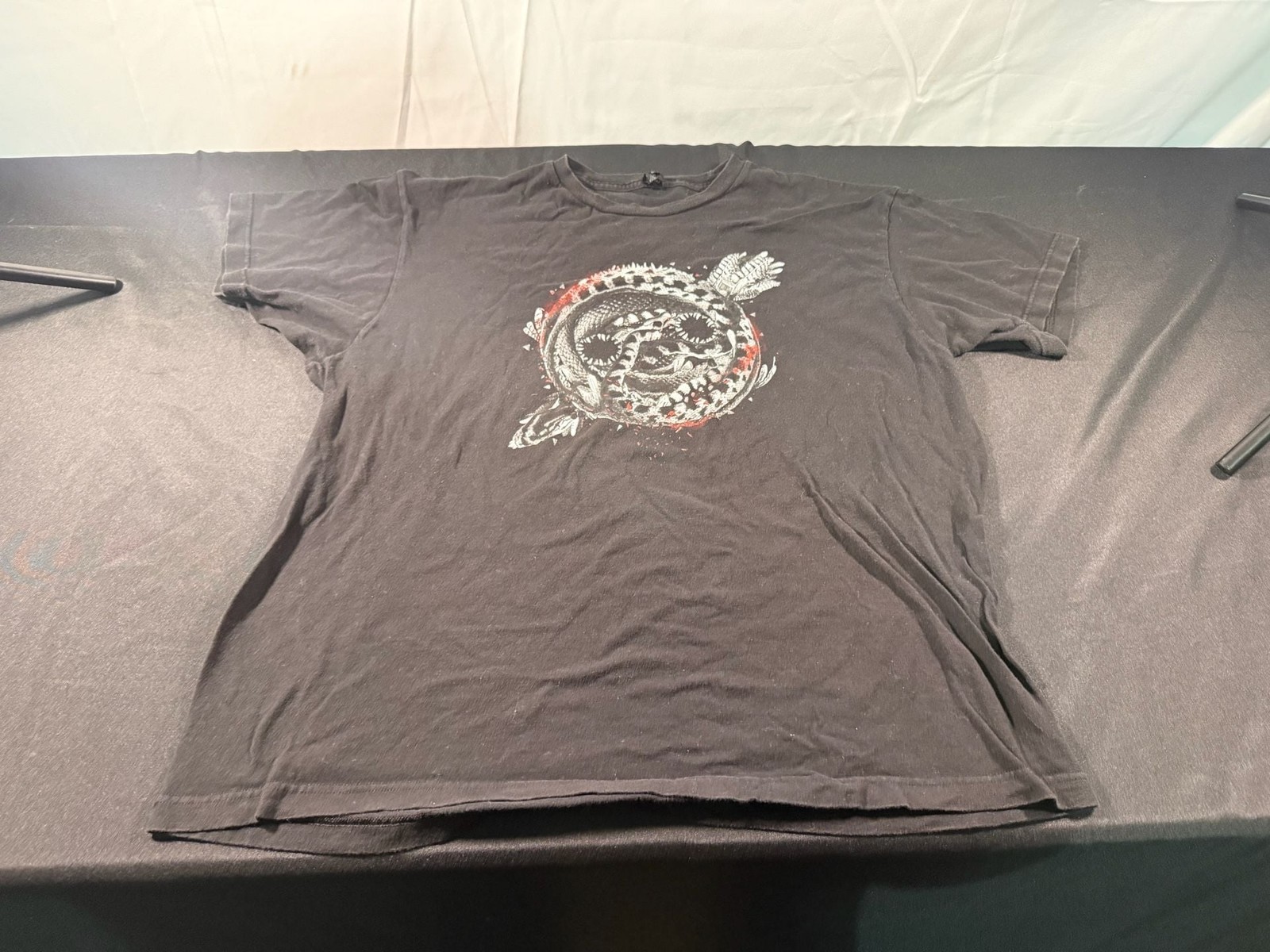 Knifeparty Ouroboros Snake Logo Graphic Band T-Shirt
