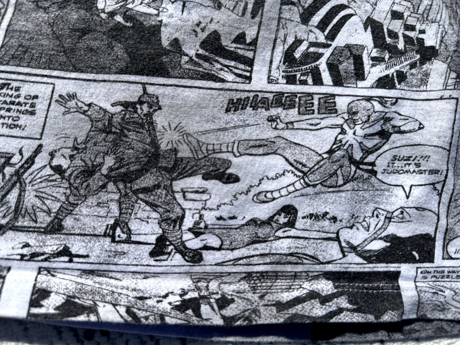 Original Gravity Shirt 2XLarge White Hype Comic Strip Graphic Novelty Mens