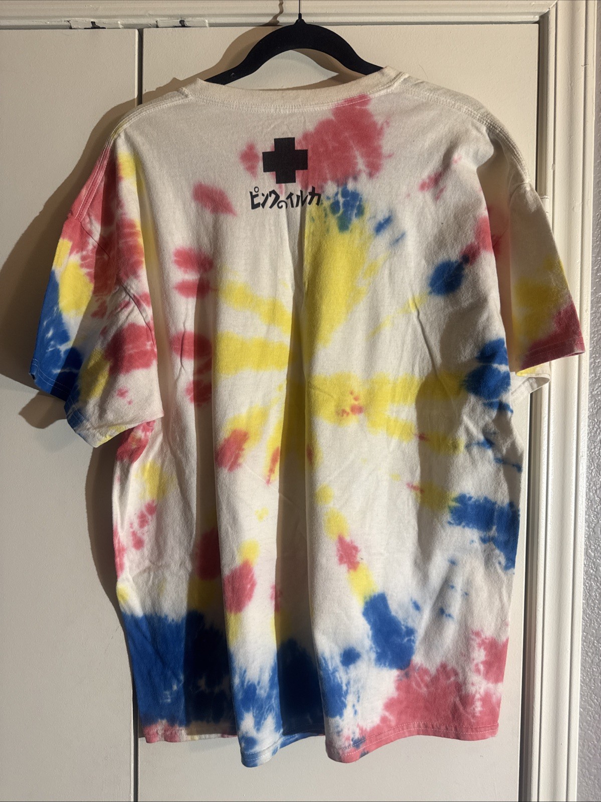 Pink Dolphin Wavelordz Skull Tee Men’s Size L Rare Multi Color Flame Street Wear