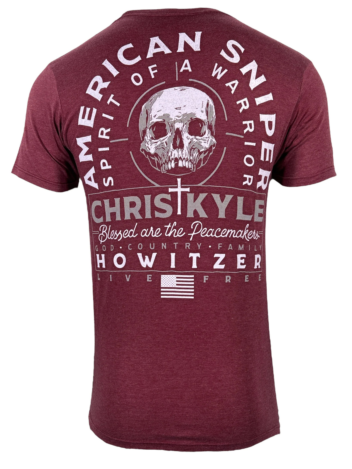 Howitzer Style Men’s T-Shirt Chris Kyle Trigger Military Grunt MFG
