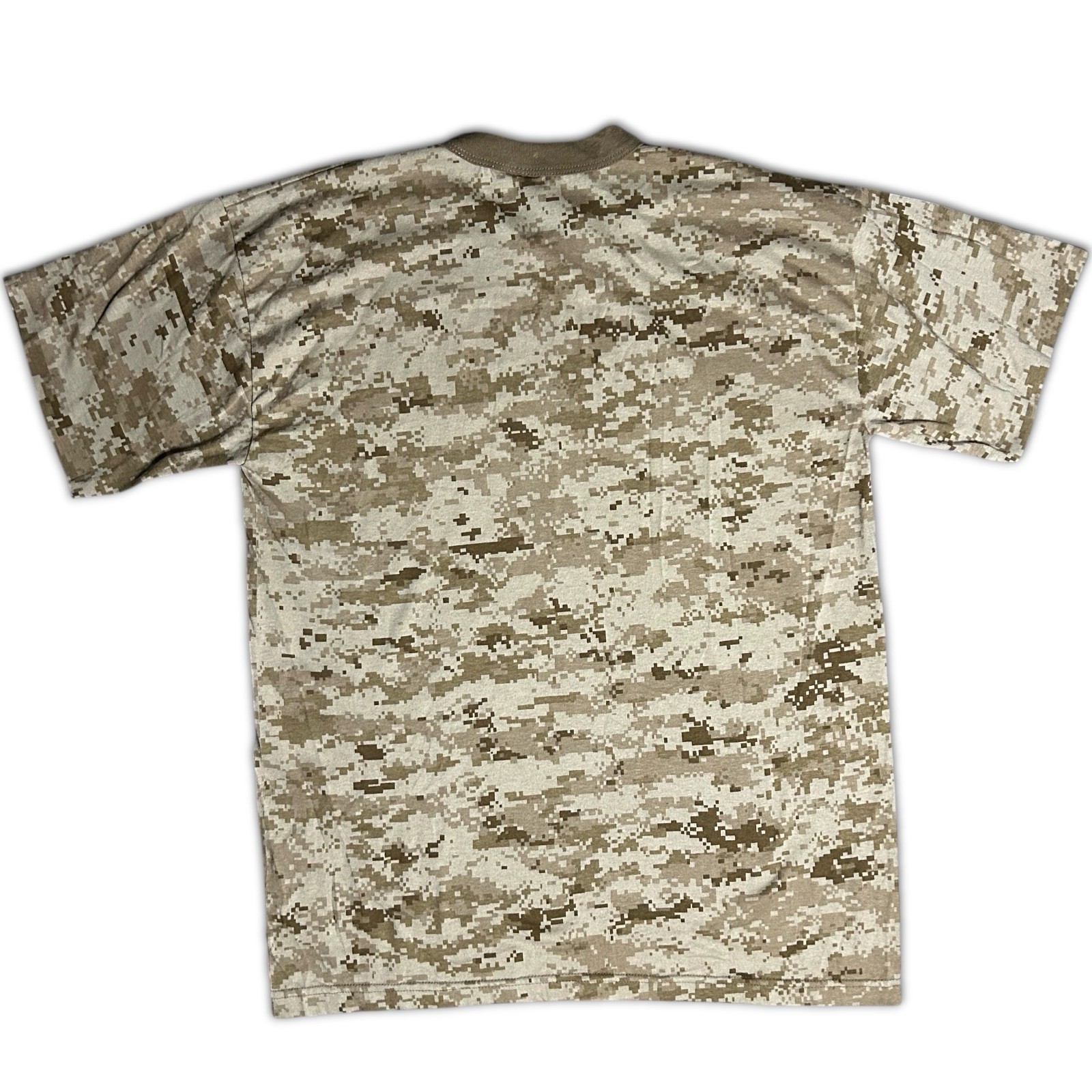 Vintage 90s Desert Digital Camo Shirt Single Stitch Tee Swing Camouflage size XL