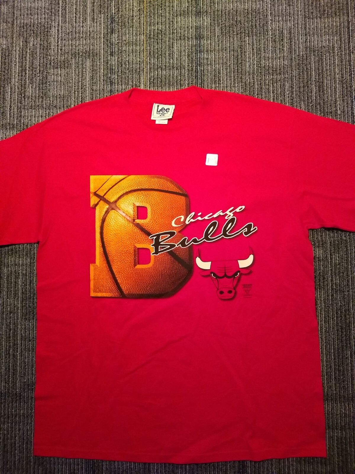 Vintage Chicago Bulls Basketball Men’s XL Shirt Lee Sport/Nutmeg NBA Tee