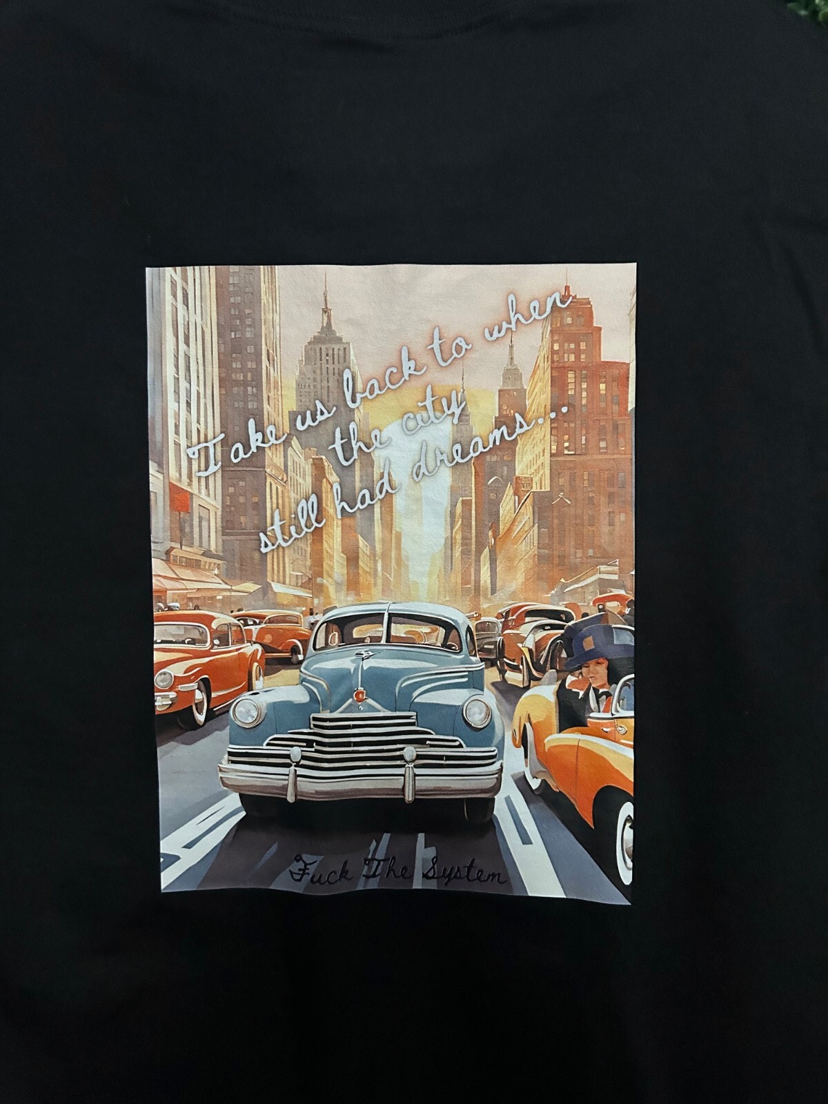 SuperCustomApparel Unisex NYC Graphic T-Shirt, Mens/Womens 100% Cotton, 4.5oz