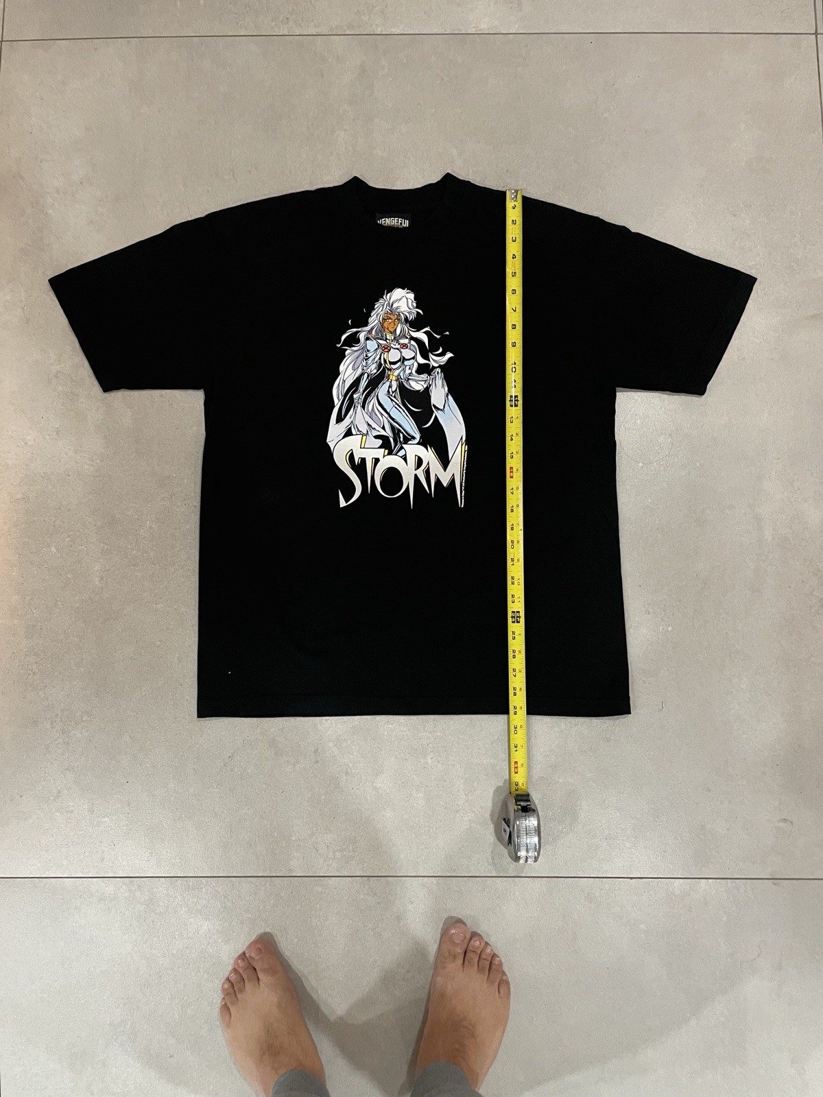 Vengeful Industries – “Mutants In Tokyo C” LAA Black L Screen Printed T-Shirt