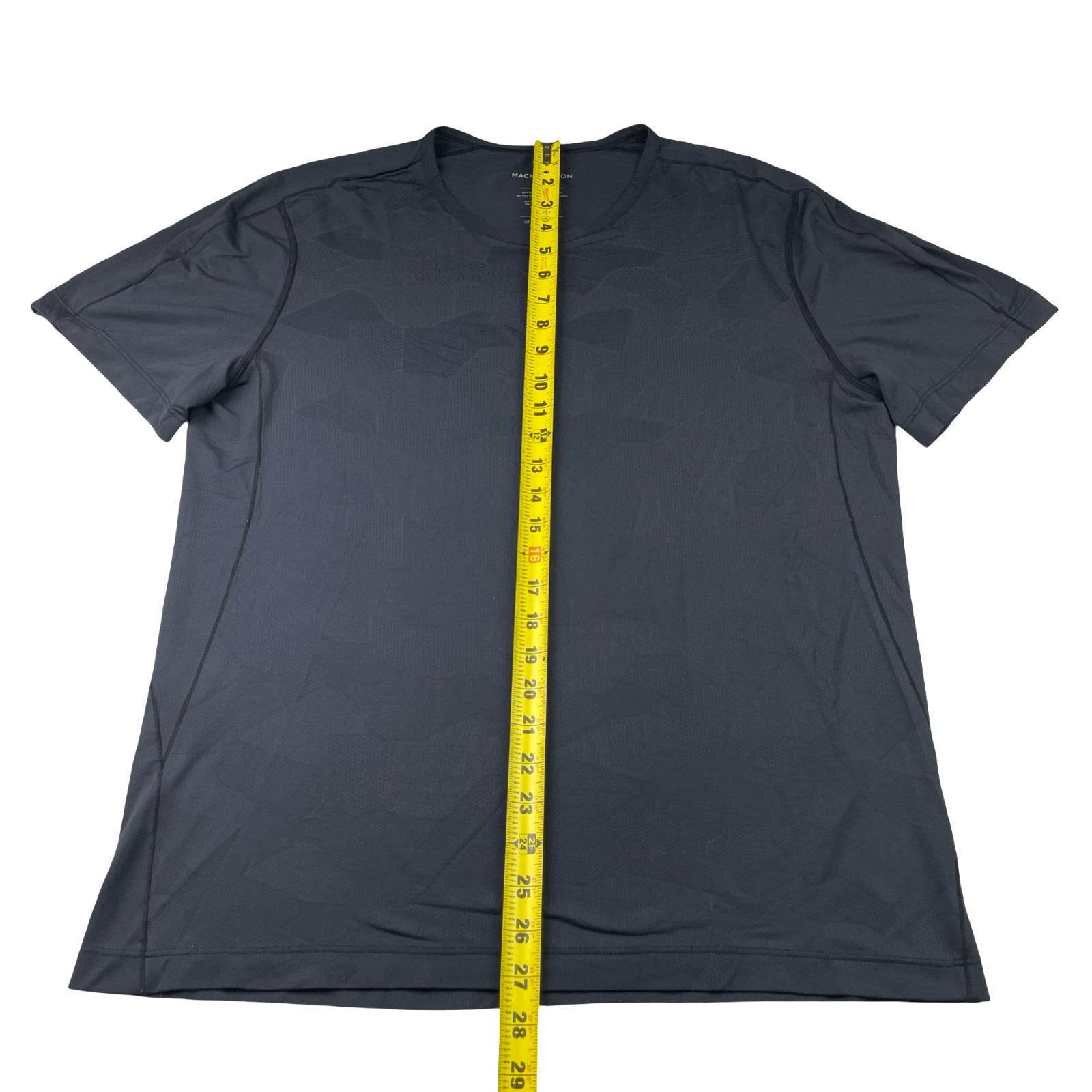 Mack Weldon Men’s Performance S/S T-Shirt Navy Blue • Large