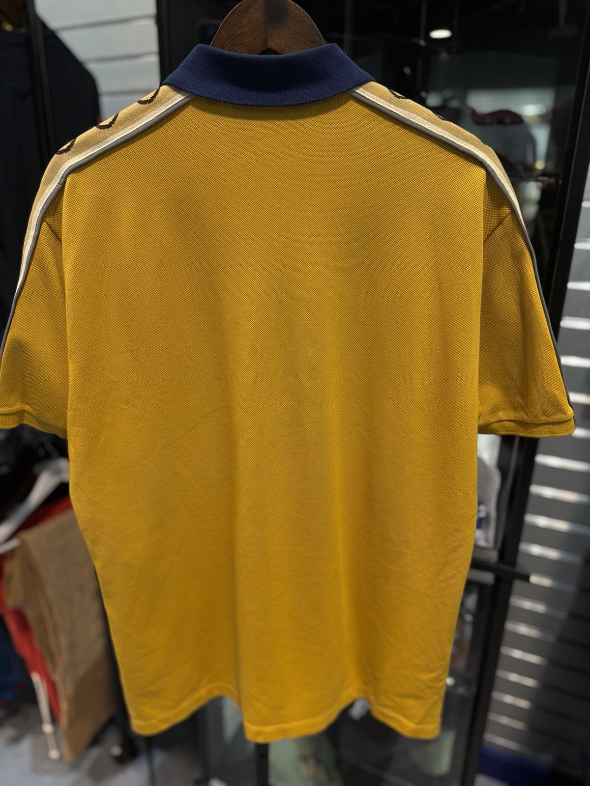 Gucci Polo T Shirt Yellow/Gold Size XXL $850 Retail 100% Authentic