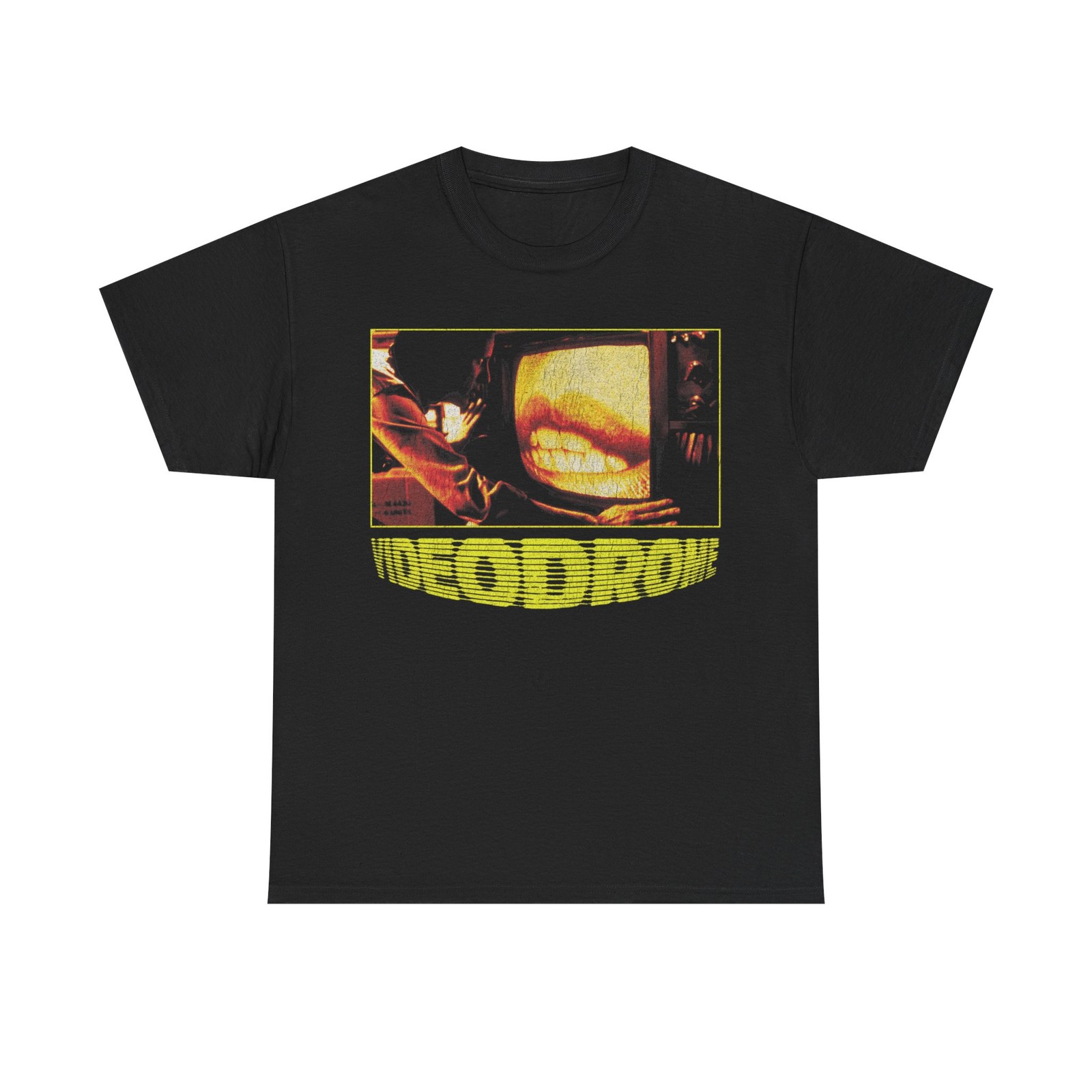 Videodrome T Shirt – David Cronenberg Cult Film Tee, 80s Body Horror film tee